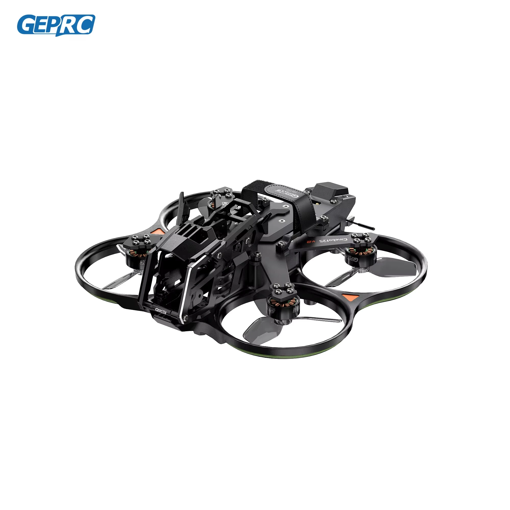 GEPRC Cinebot25 V2 FPV Cinewhoop Quadcopter, O4 Air Unit PRO, WTFPV SPEEDX2 1404 4600KV Motor, TAKER F722 35A AIO Flight Control
