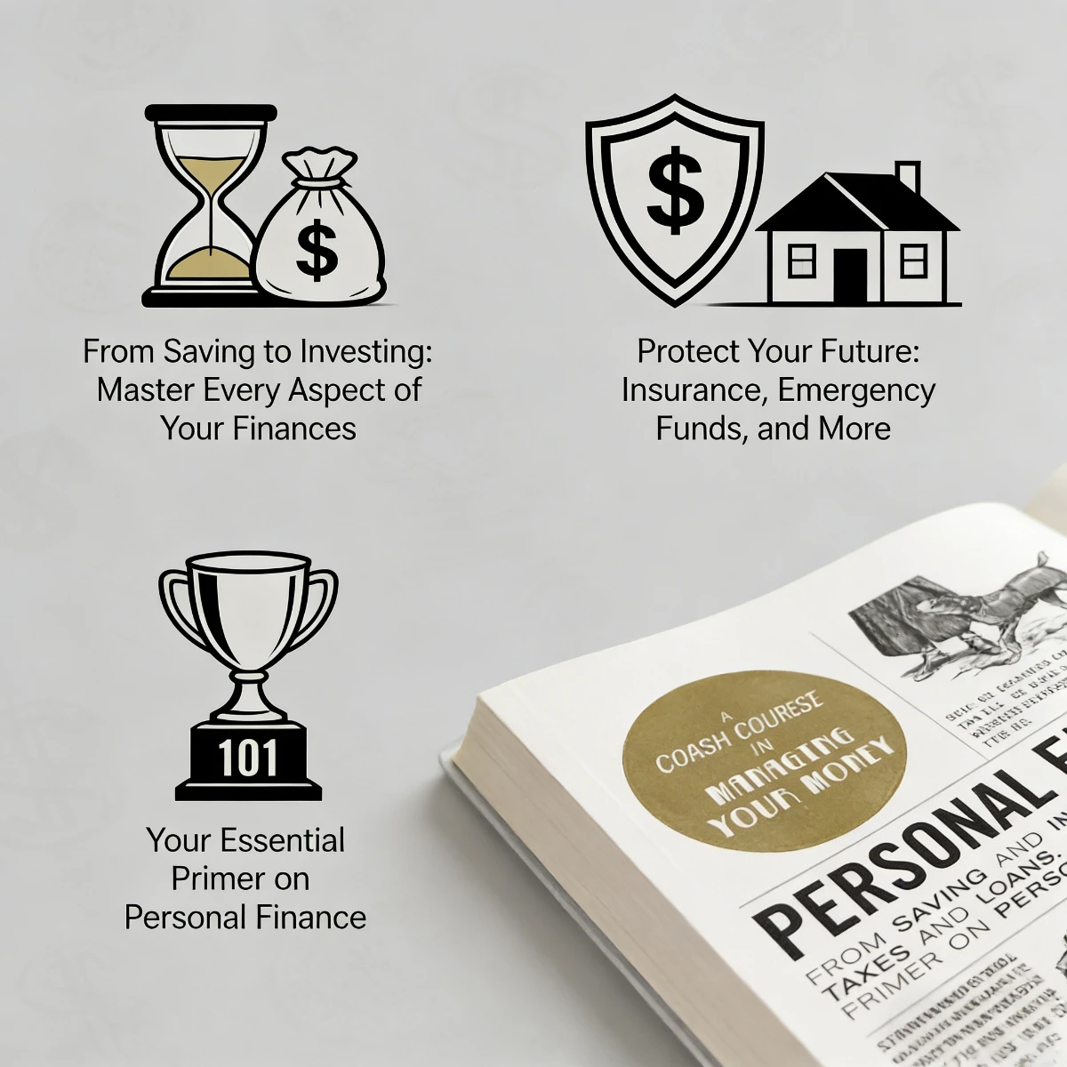 Personal Finance 101: Crash Course in Managing Your Money | Guide To Saving, Investing, Taxes & Loans