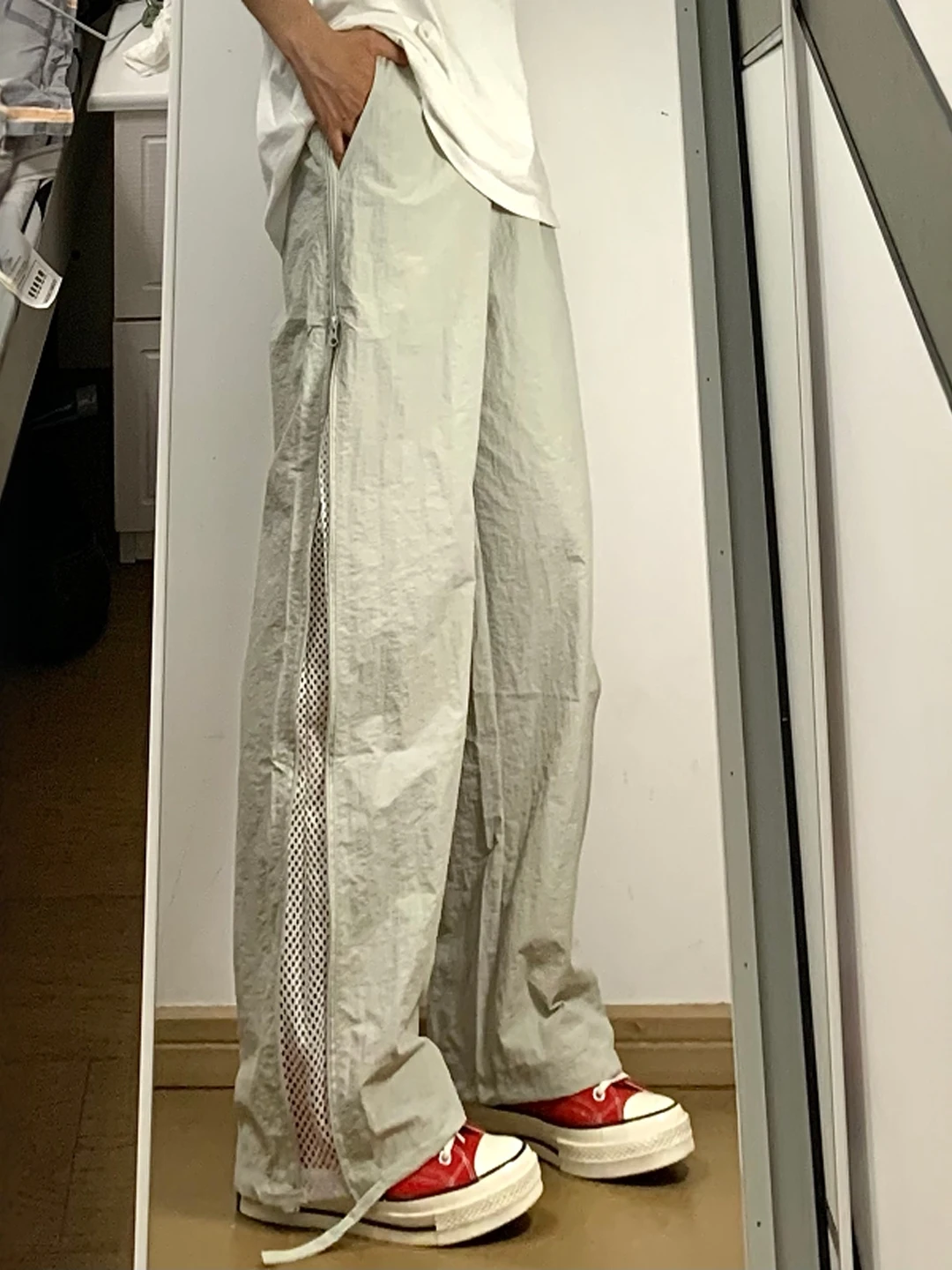 

Qui Dry Me Men's Summer Thin Sle American Functional Paratrooper Pants Breathable Outdoor Mountain Climbing Fce Pants