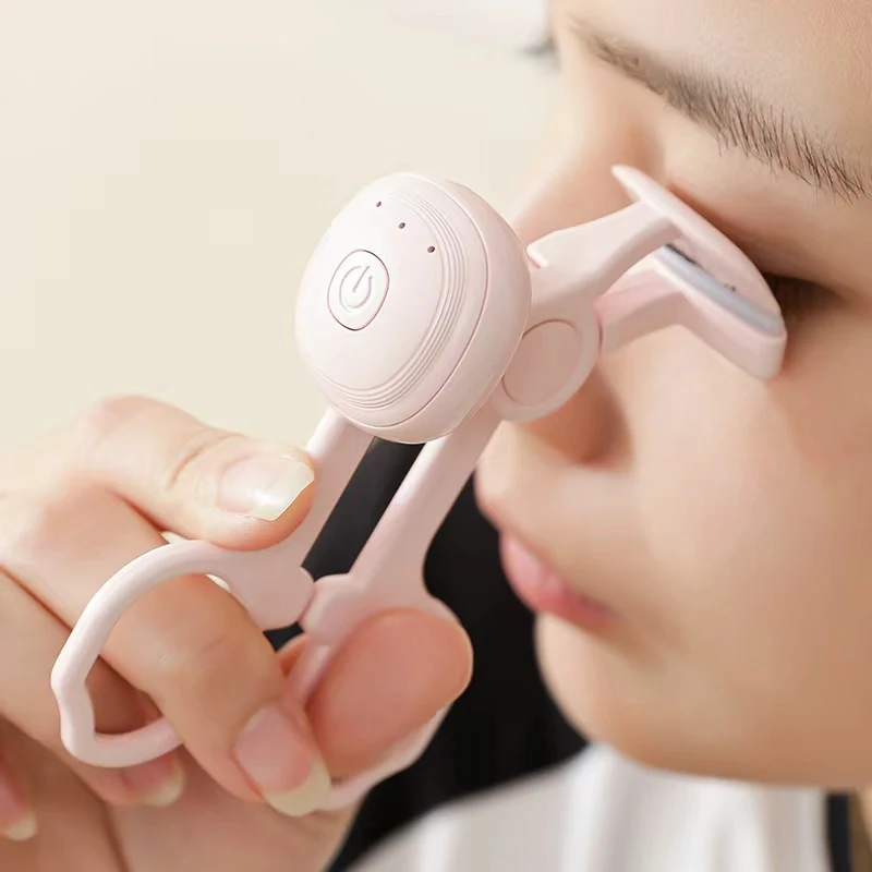 Rechargeable Electric Eyelash Curler, Electric Eyelash Curling Tool, Heated Electric Eyelash Curler, Long-Lasting Curling and Shaping