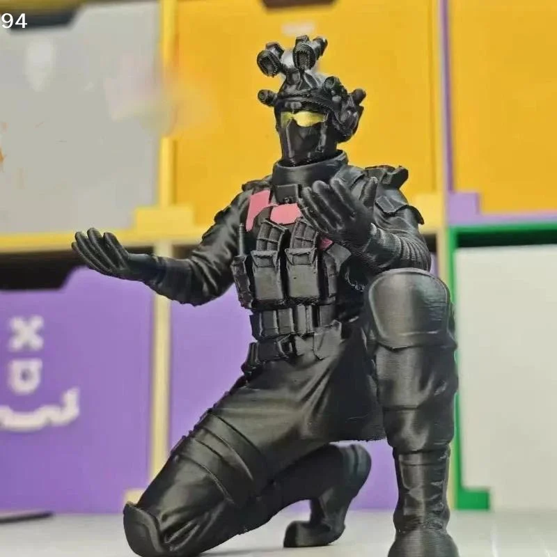 Unique Soldier Pen Holder Special Forces Figure Plastic Warrior Ornament Stationery Pencils Desk OrganizerNF stationery