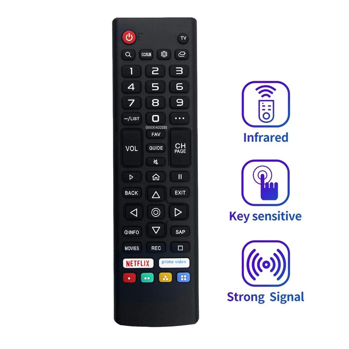 AKB76037002 Remote Control Replace for RCA 4K UHD Smart WebOS TV RWOSU6547 RWOSU5549 RWOSU5847 RWOSU5047 RWOSU5549-B