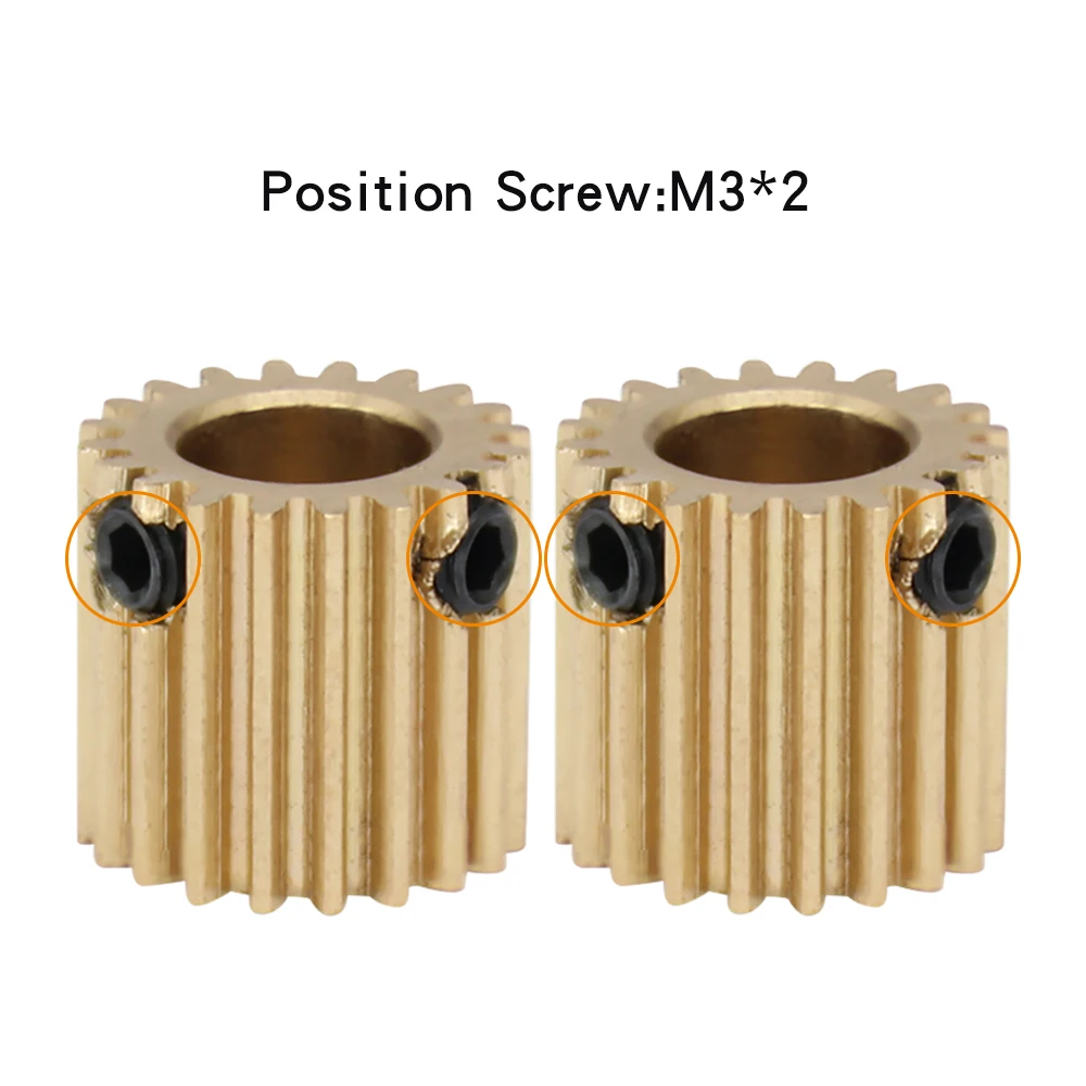 Spur Gear 0.5M-22T Bore Size 4/5/6/6.35mm Brass Mini Worm Gear Teeth Height 5 mm Total Height 10 mm For Drive Gear Box Parts