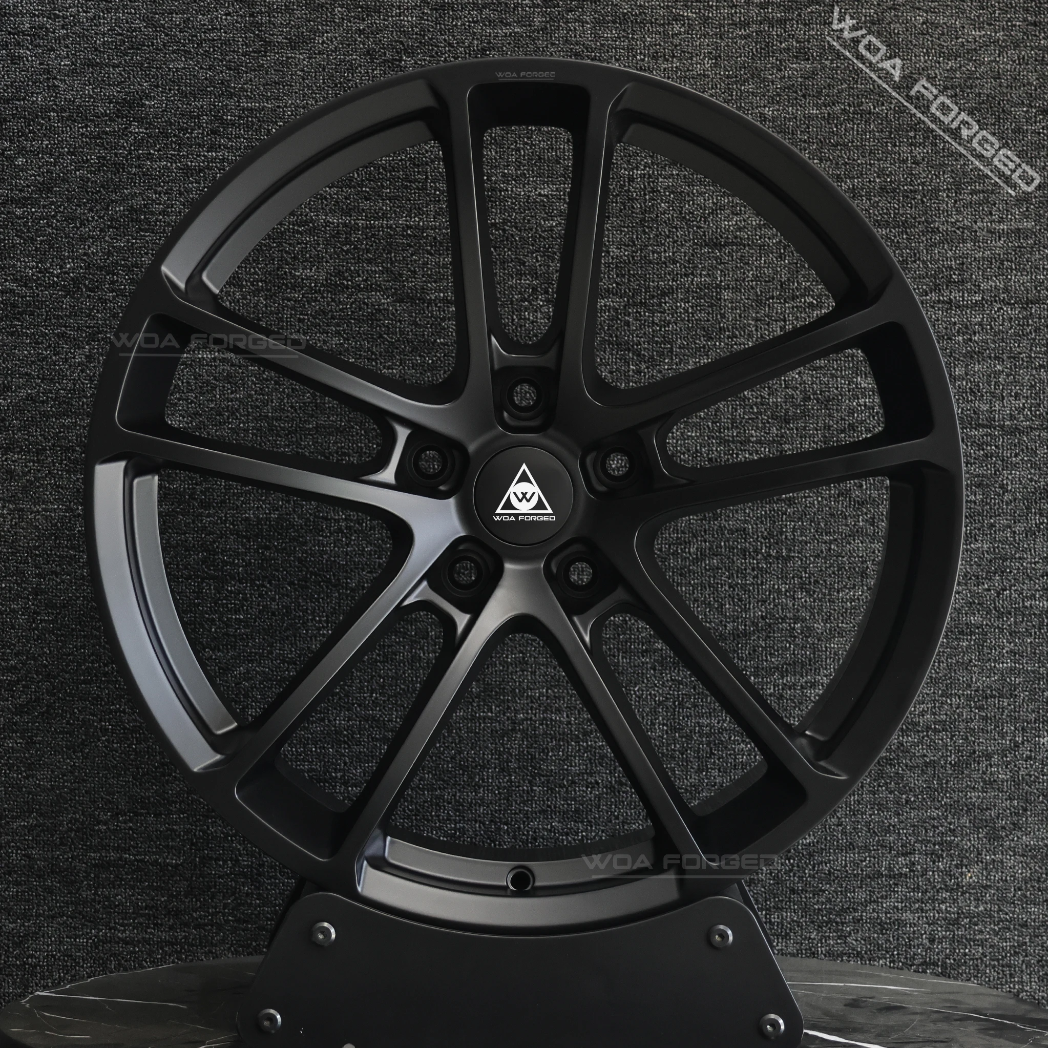 

WOAFORGED Forged Alloy Single-piece Hollow Spokes19 20 21inches Matte Black Flow Formed 5x130 5x112 5-hole High-Quality for GT2