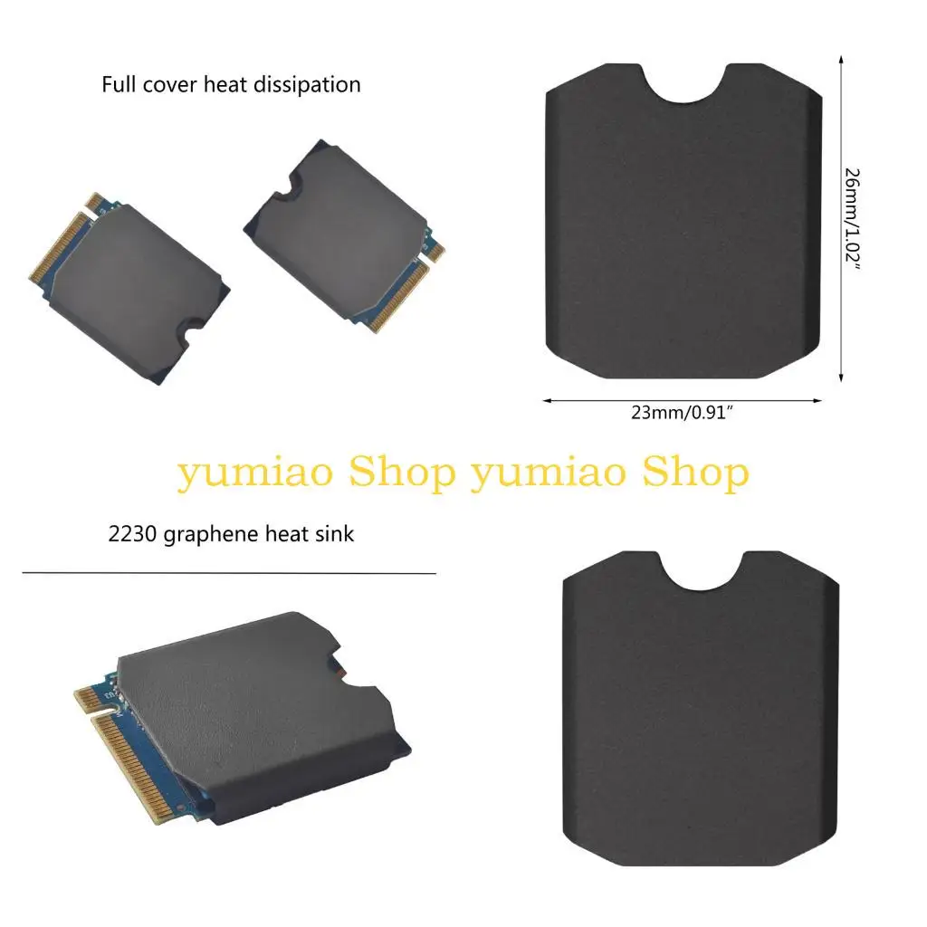 587B M.2 2230 SSD Heatsink M.2 NVMe Solid Hard Disk Radiator Tembaga untuk SteamDeck 2230 SSD Heat Sink Konsol Game
