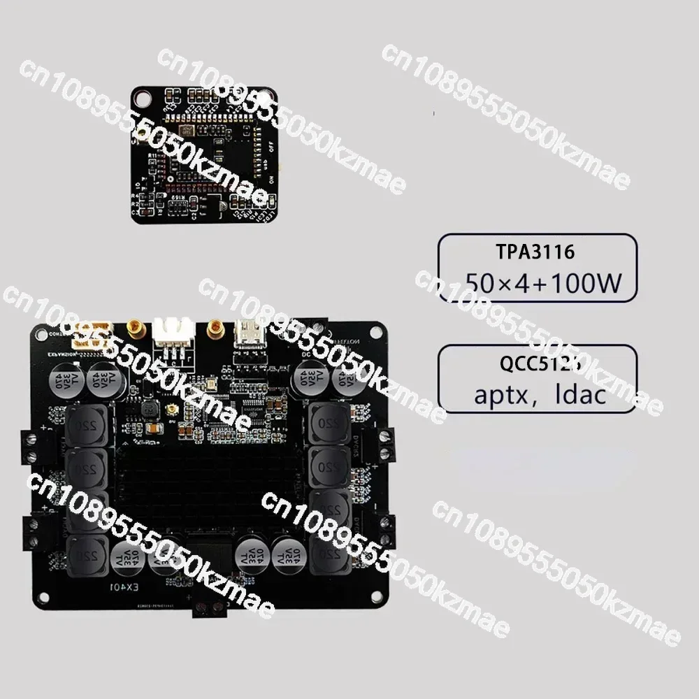 TPA3116 4.1DSP Bluetooth Amplifier Board 50W*4+100W  QCC5125  Tuning LDAC