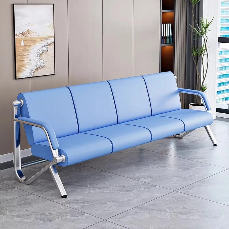 

Кресла для ожидания в аэропортах, стулья для залов ожидания из нержавеющей стали, коммерческая мебель с перилами, стильная мебель для ожидания ZY40ZY