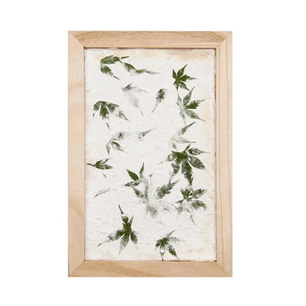 New Multi-size Paper Making Mould Frame DIY Papermaking Paper Making Screen Learning Wood Handcraft Gift Wooden Mesh Mold