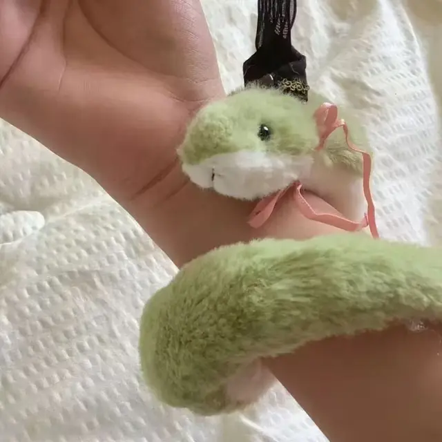 Plush Year of The Snake Plush Toy Little Snake Wrap Around Arm Snake Stuffed Plush Doll Comfort Cartoon Green Snake Animal Doll 2 Plush Year of The Snake Plush Toy Little Snake Wrap Around Arm Snake Stuffed Plush Doll Comfort Cartoon Green Snake Animal Doll 2
