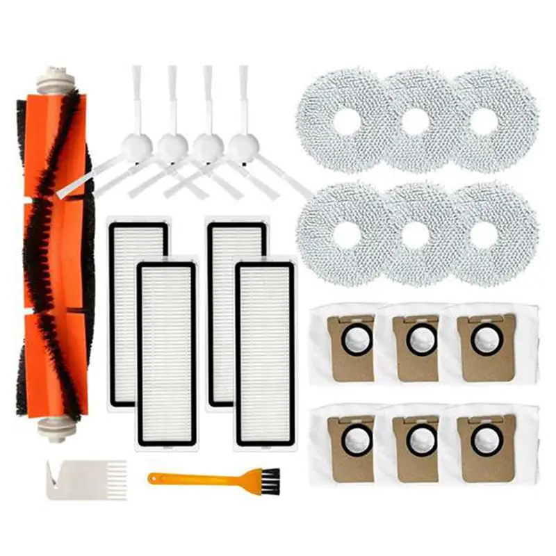 

A21Q -For Mijia OMNI Infinite Robot Vacuum-Mop 1S B116 Main Side Brush Hepa Filter Mop Cloth Dust Bag Spare Parts