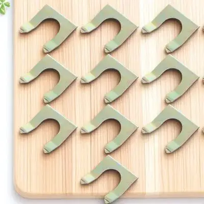 

10pcs U-shaped Iron Clips for Brake Fuel Lines Positioning Retaining Clip Enhances Safety Prevents Loosening Car Accessories