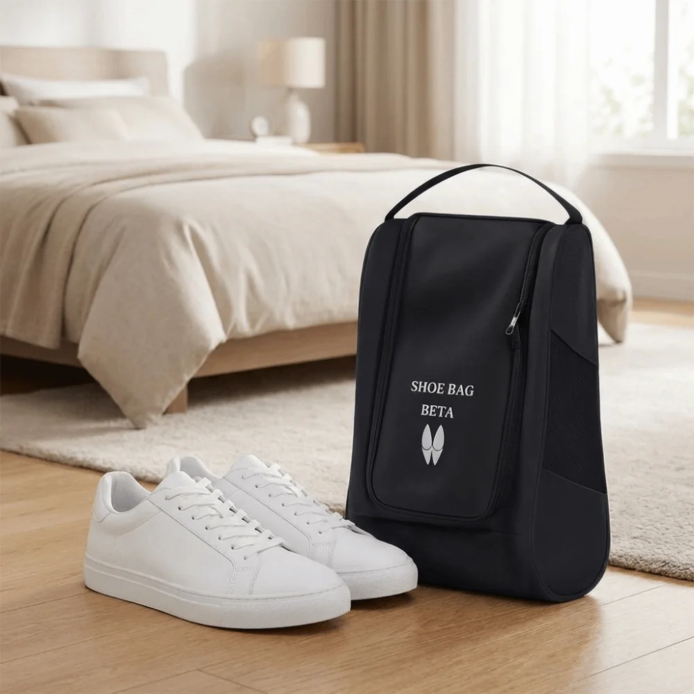 

Durable Oxford Cloth Shoe Storage Bag Breathable Hand-Held Travel Shoe Bag Dust-proof Tear Resistant Football Boot Bag Outdoor