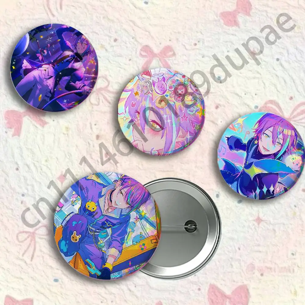 P-Project S-Sekai K-Kamishiro Rui Badges 25 32 44 58 75 mm Round Customizable Wholesale Fan goods Self-made fan freebies