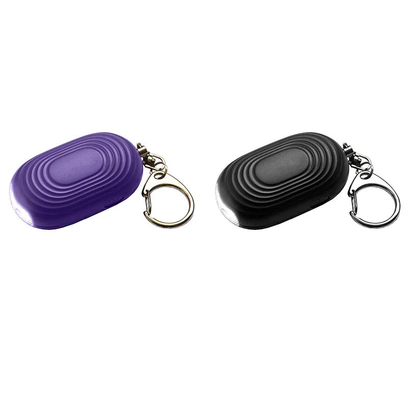 

Personal Protection Alarm Keychain - 130 DB Loud Sonic Siren Device With Flashlight To Increase Safety - Emergency Alert Whistle