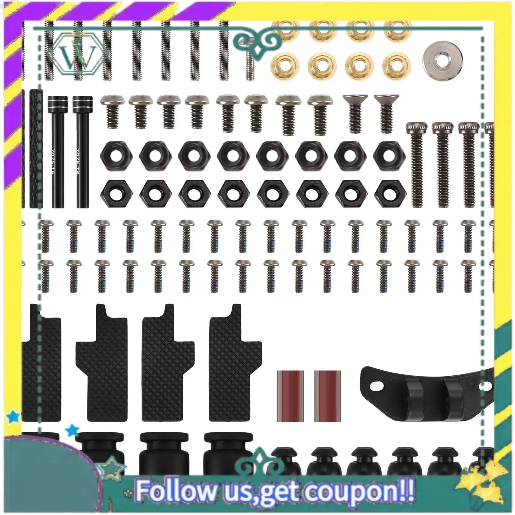 A28Q-For GEP-CL25 V2 Screws Kit - Frame Screws Kit Drone Parts Accessory