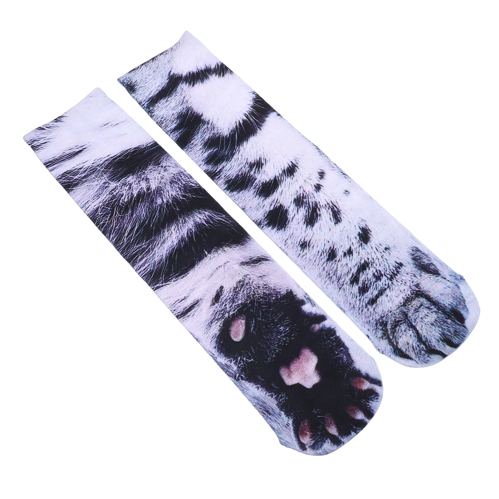 

Funny Animal Socks 3d Print Cat Paw Holiday Warm Crew Novelty Thermal Adult Favor Christmas Winter Tights Leggings