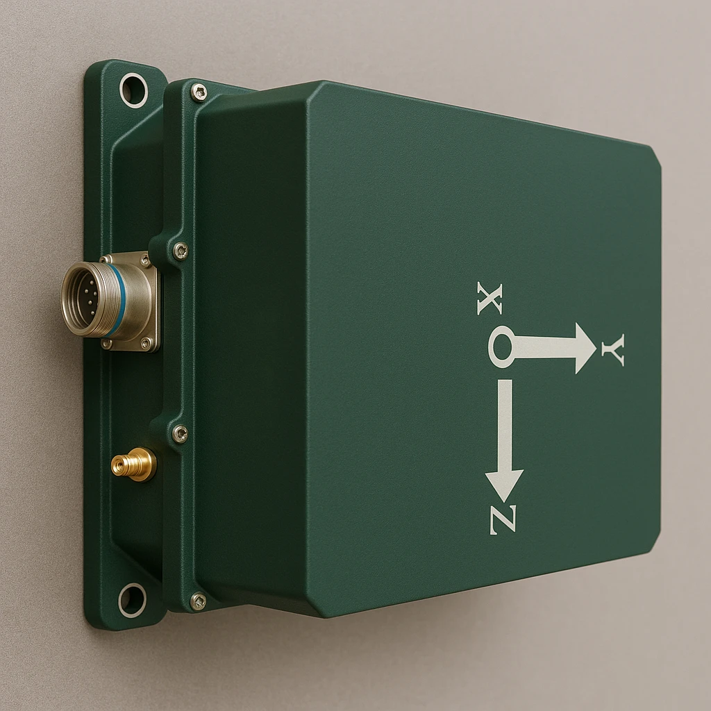 Precision Agriculture Guidance Navigation Unit Quartz Accelerometers RS422 Interface Fiber Optic Motion Position Sensors