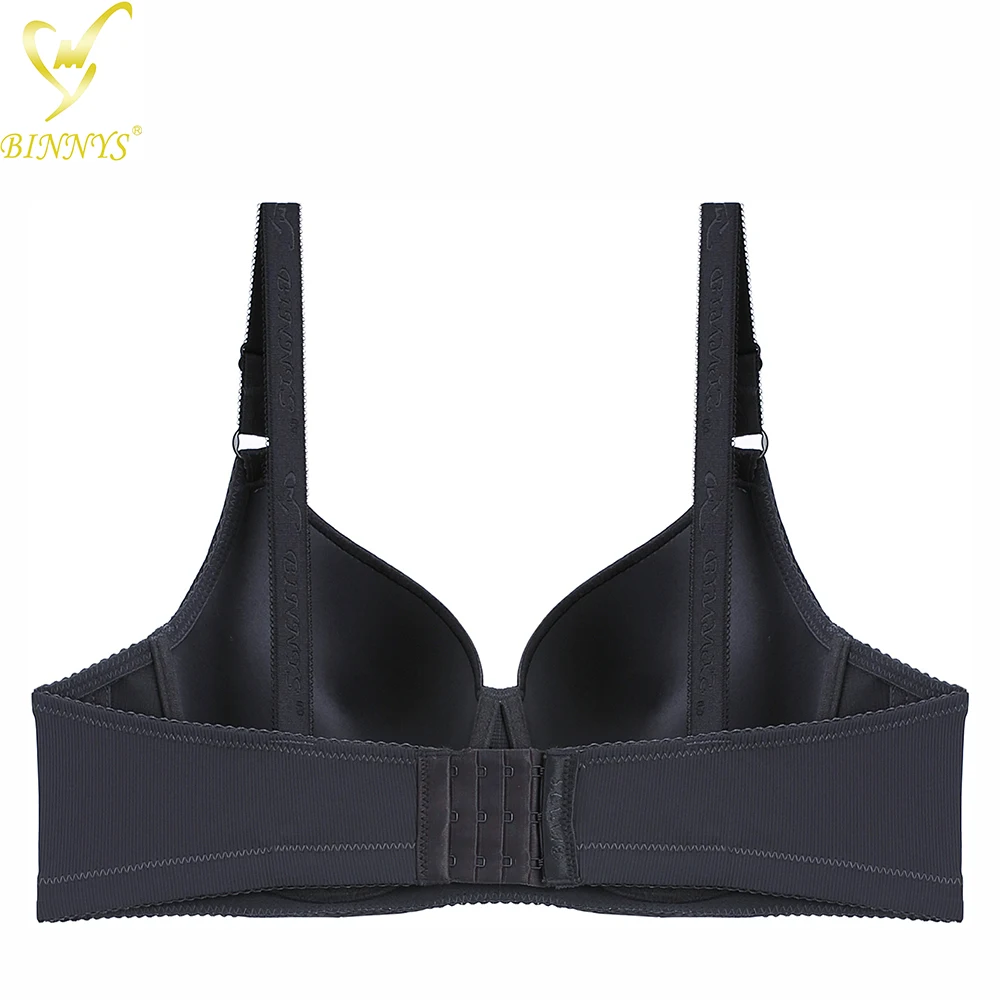 BINNYS D Cup Full Cup High Quality Women Underwear Spandex Nylon Striped Plus Sizes Comfortable Underwire Women Bra Wholesal