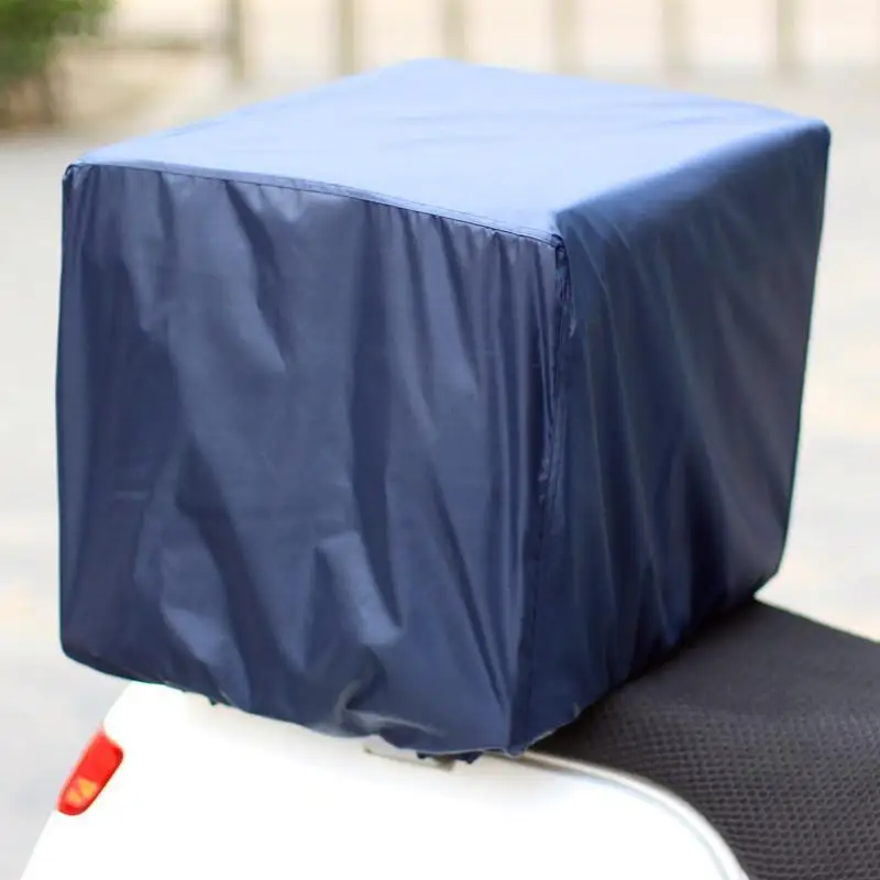 Cover Cloth Basket Cover Bicycle Takeaway Meituan Box Rain Cover Box Dustproof Rain Cloth Electric Vehicle Basket Para Moto