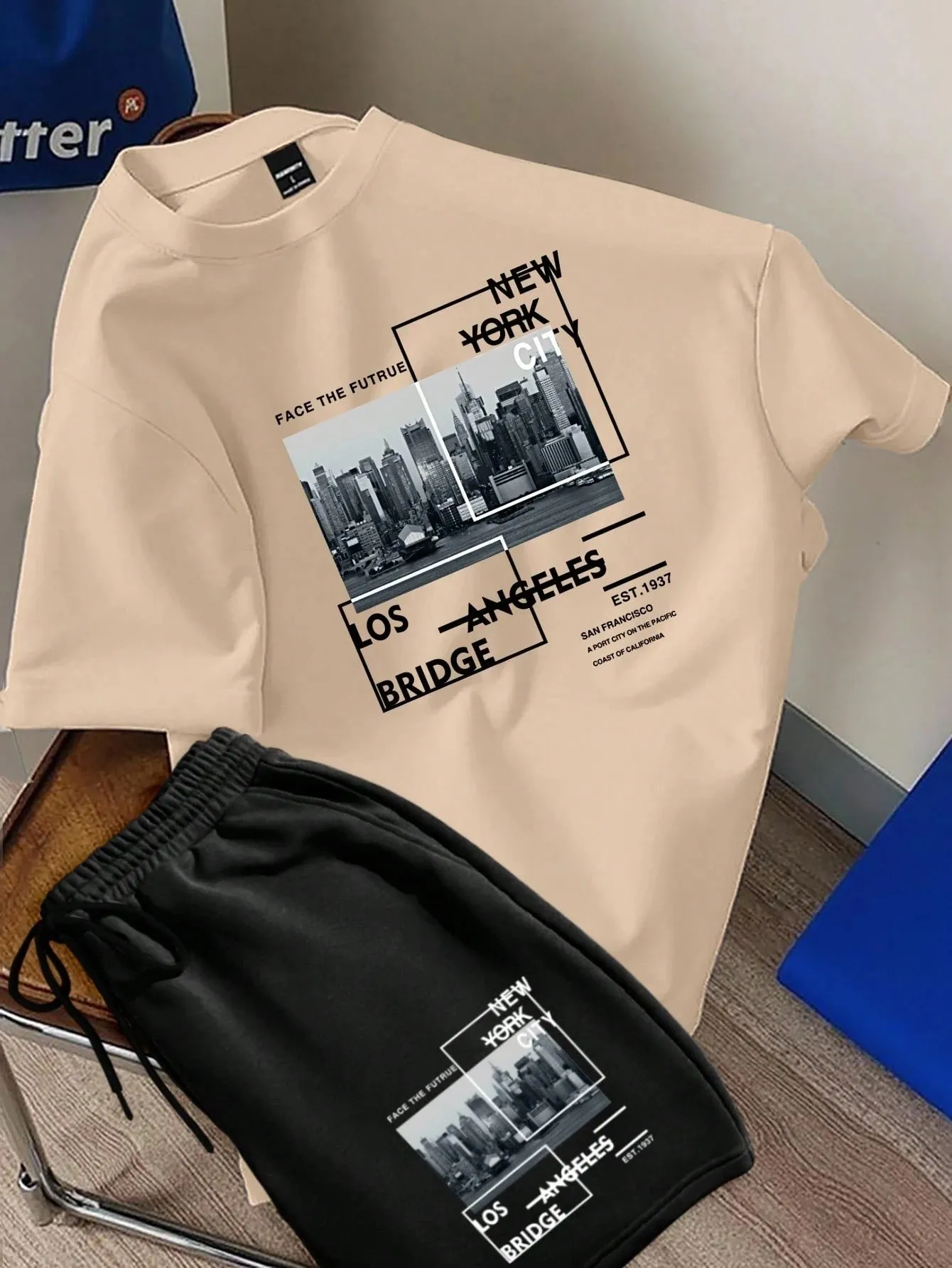 

2026 Summer Men's Suit with 3D Printed Pattern Breathable Lightweight Comfortable Fashionable and Outdoor Style Men's Clothing