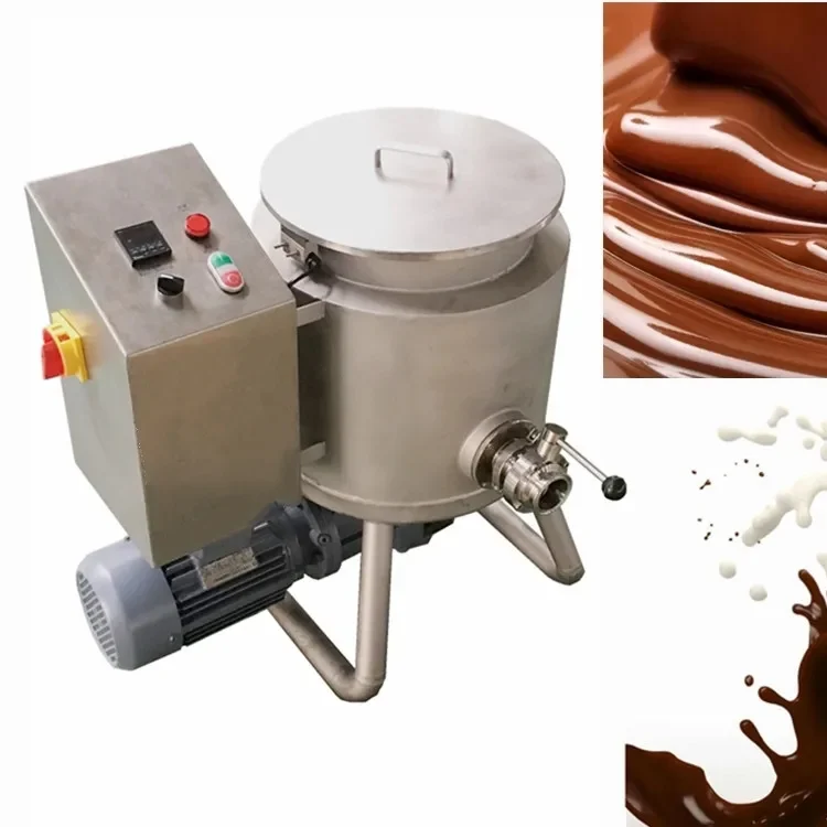 Small chocolate ball mill machine/chocolate grinding machine chocolate equipment/chocolate grinding spread making machine