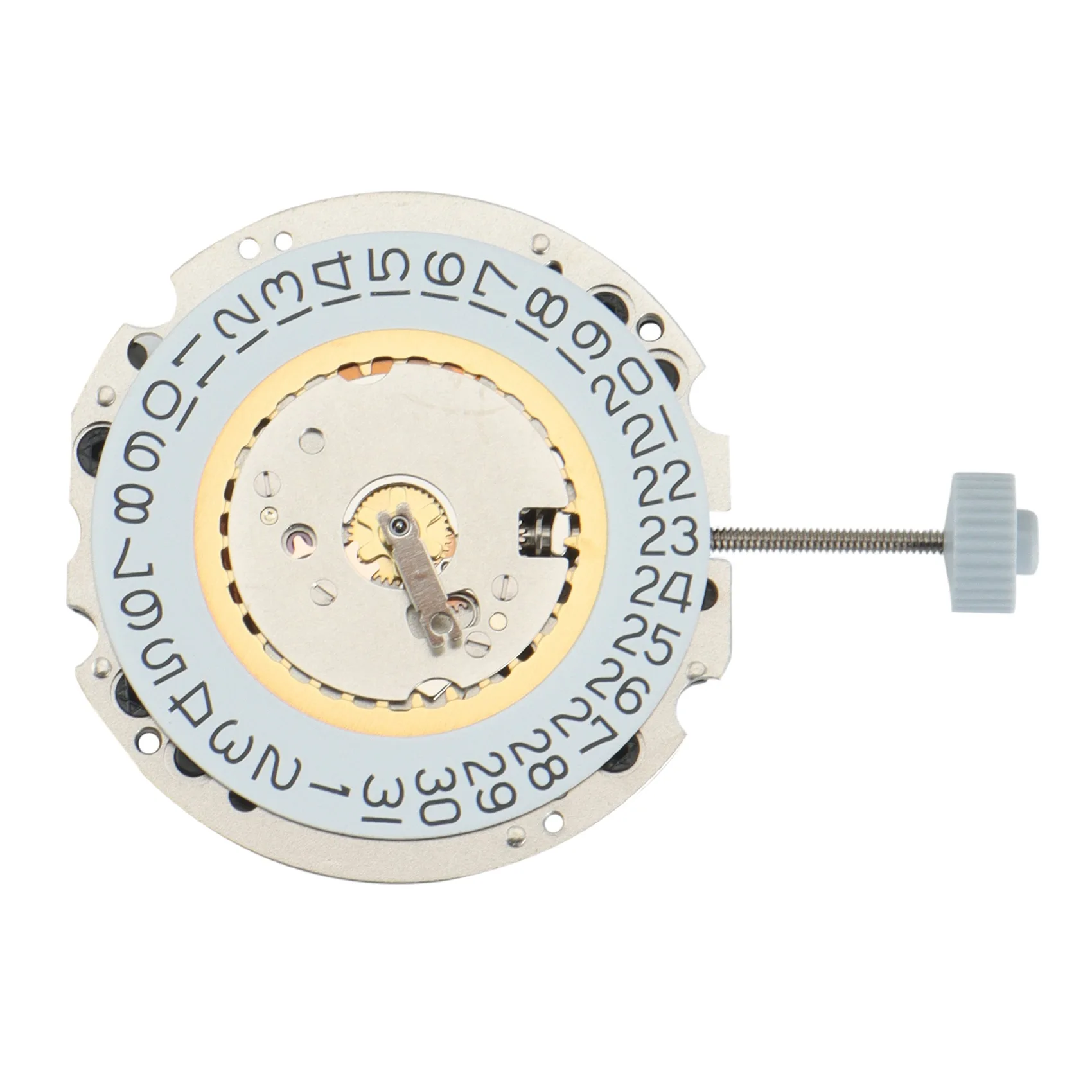 【HOT N07R】  705-3 705 Quartz Watch Movement with Date Display One Jewel Plus Battery Inside Standard Watch Movement