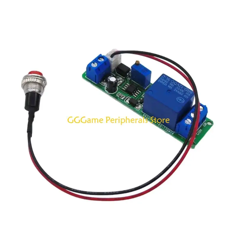 U55B High Precise NE555 Timer Relays 5V/12V Selectable Stable Operation From -20℃~80℃ For Automation Equipment And DIY Projects