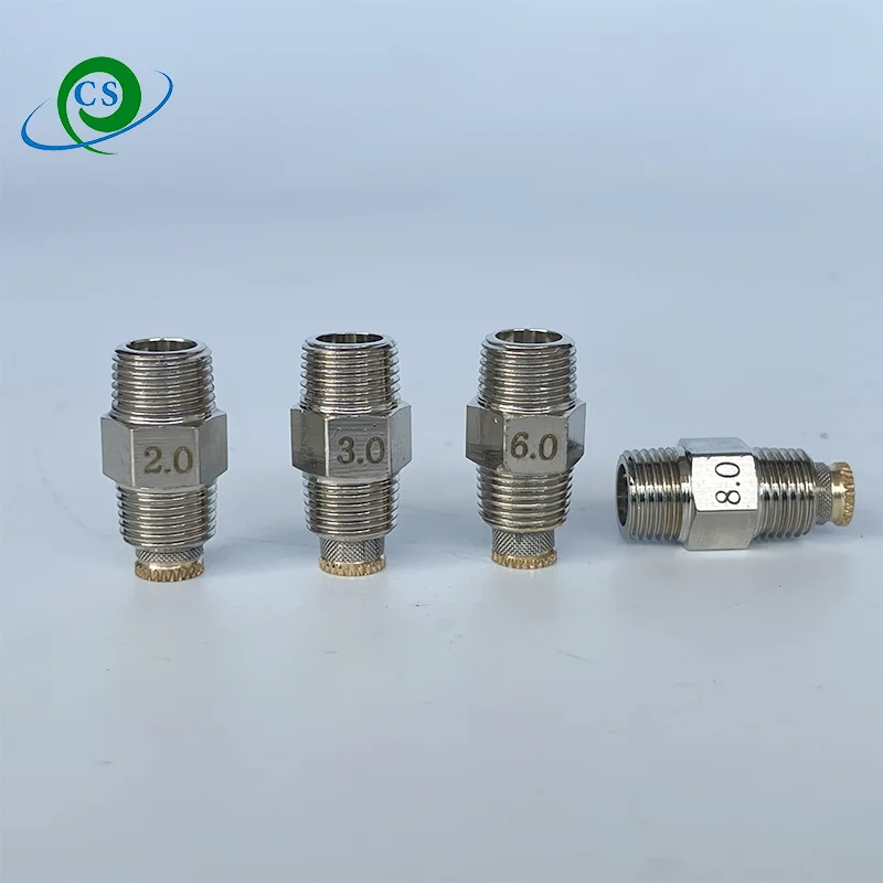 5 قطعة 1/8NPT 60 درجة رذاذ نمط أداء الثلج الميثانول دفعة برودة فرط سونيك حاقن الميثانول حقن فوهةAutomoti