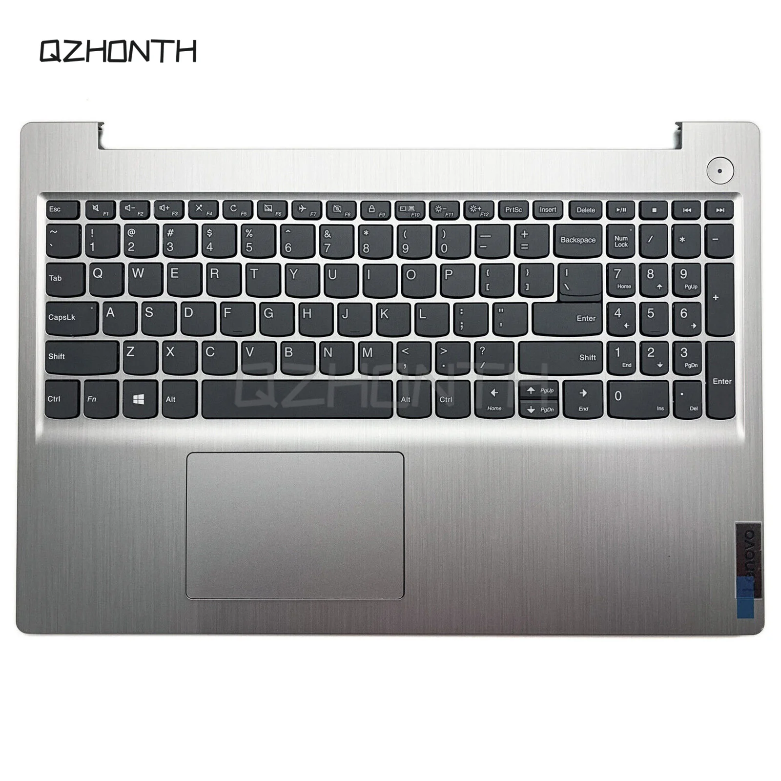 

Новинка для Lenovo IdeaPad 3-15IIL05 3-15ARE05 3-15IML05 3-15ITL05 Подставка для рук верхний корпус с клавиатурой (без подсветки) серебристый 5CB0X57656