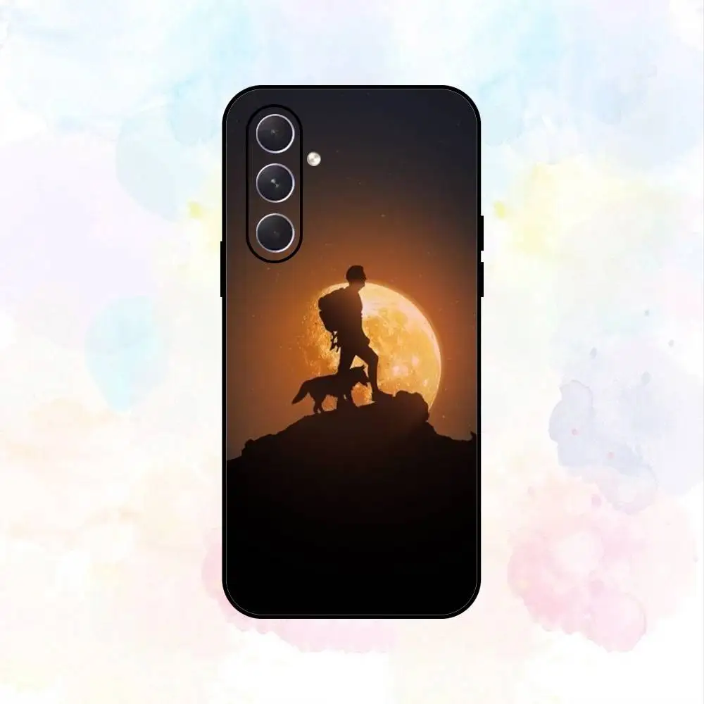 حافظة لهاتف سامسونج جالاكسي A73، A72، A71، A70، A53، A52، A51، أخرى، غلاف أسود ناعم #3