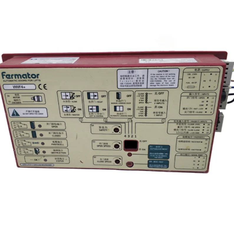 

TLF Elevator Part Fermator VVVF4+ VF4+ Lift Door Controller Elevator Controller Door Inverter