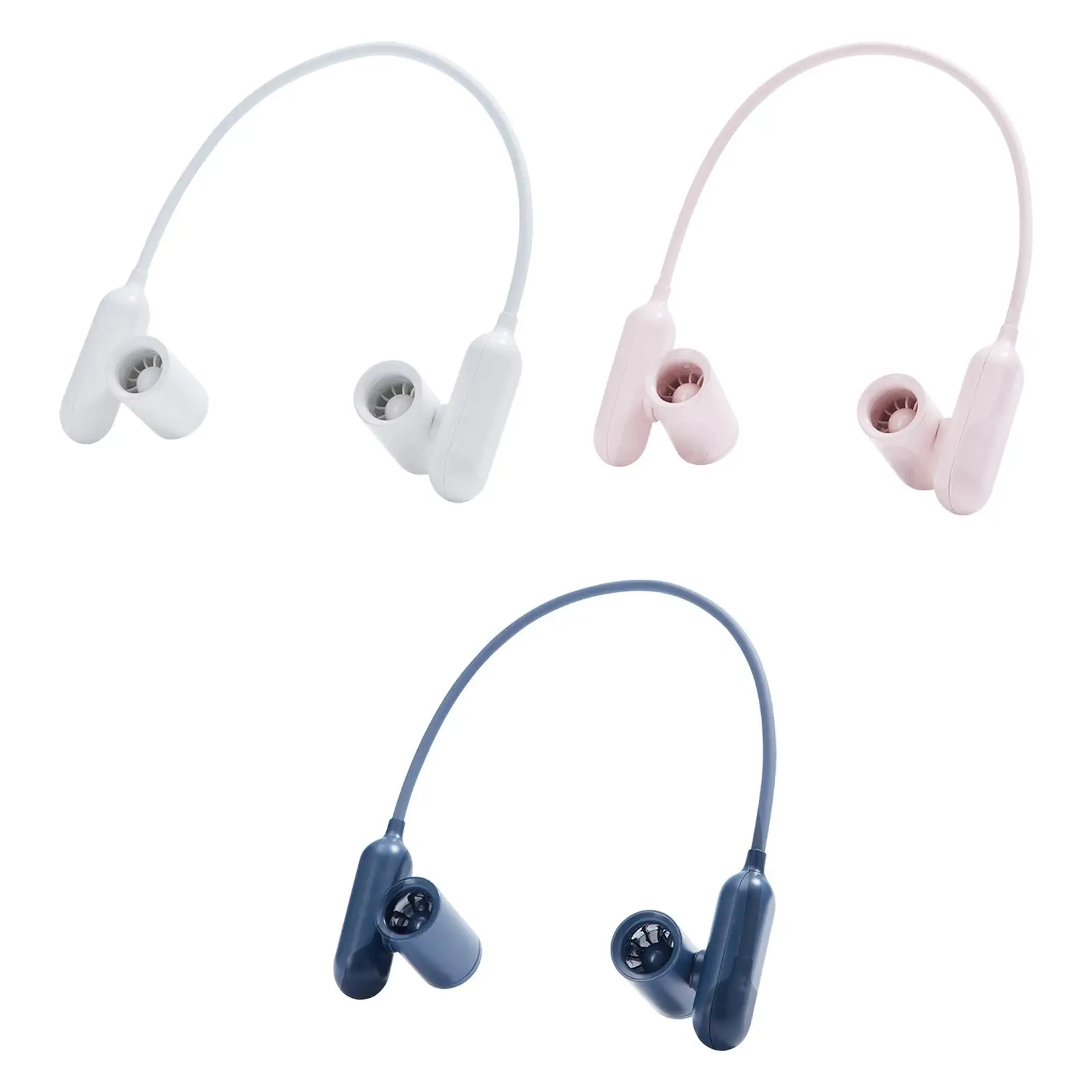 

Подвесной вентилятор на шею Маленький персональный вентилятор Регулируемый безлопастной портативный внешний