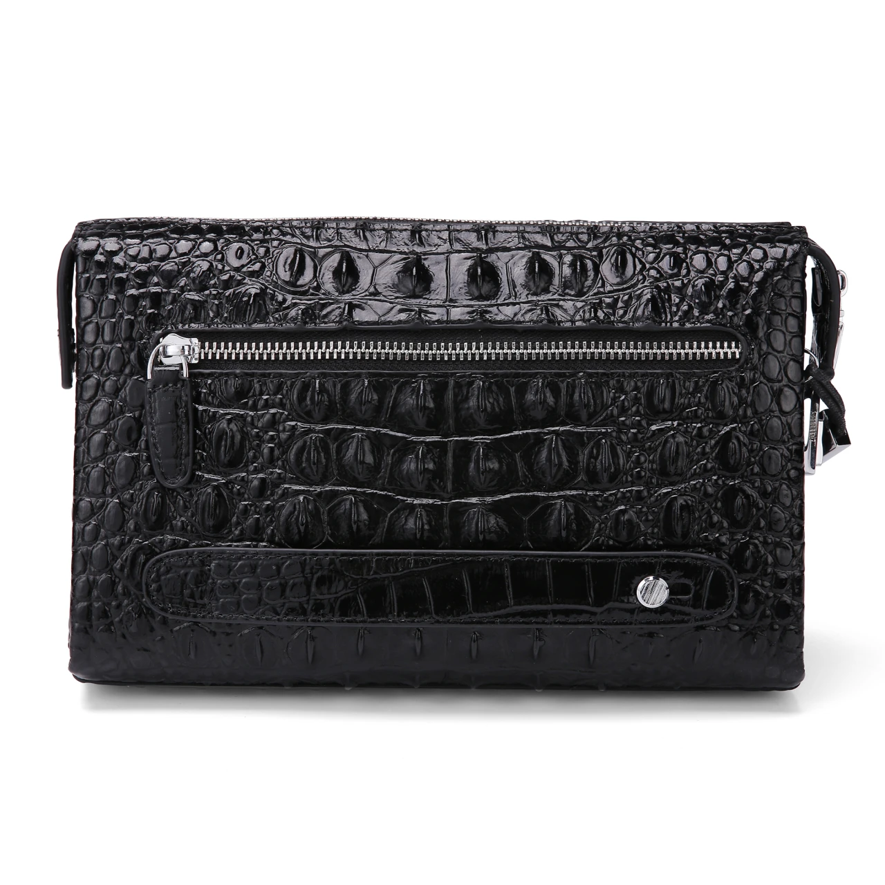 حقيبة يد جلدية حقيقية الطبقة العليا جلد البقر رائجة البيع للموسم مقاومة للخدش مقاومة للاهتراء الأعمال مخلب الرجال مقاوم للماء #2