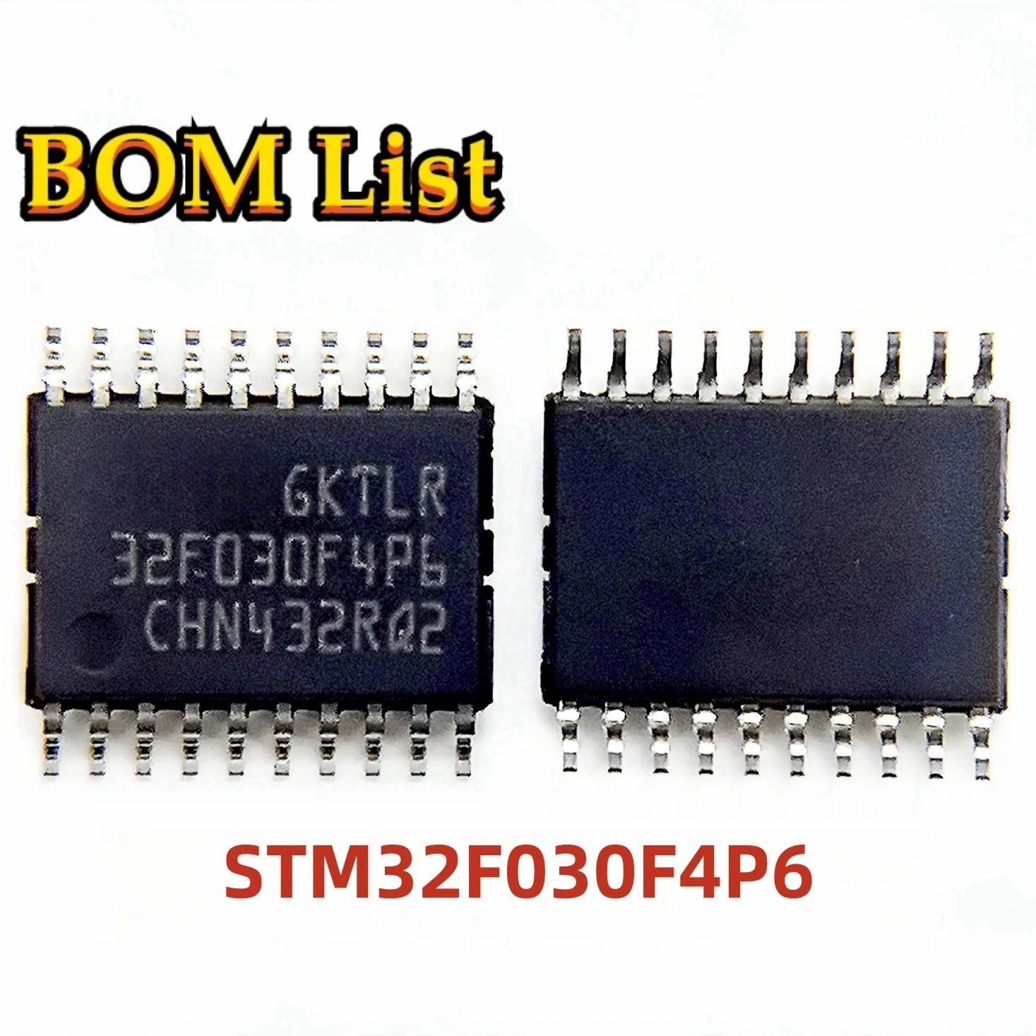 STM32F030F4P6 STM32F0 Microcontroller IC 20pin 32-Bit Single Core 48MHz 16KB Flash for Industrial Control Original New