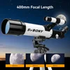 Svbony SV501P 天文望遠鏡 初心者 大人 子供 400mm プロフェッショナル望遠鏡 三脚付き 地上および天体観察用望遠鏡 宇宙の謎を探索するため 4