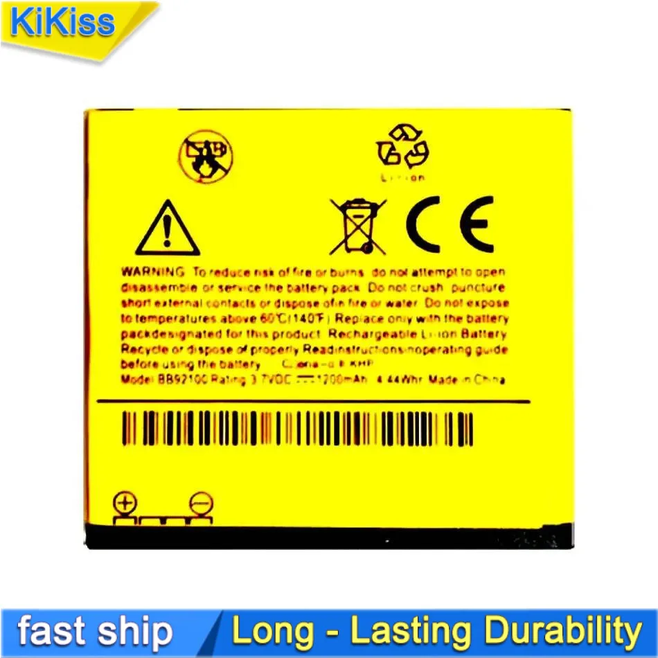 

BB92100 1200mAh For Htc G9 T5555 A6380 HD Mini Mobile Phone Battery Premium Replacement