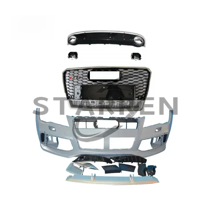 

A7 S7 Modifications Rs7 2011-2015 High Peormance Front Bumper With Grille Car Accessories PP Material Body Kit