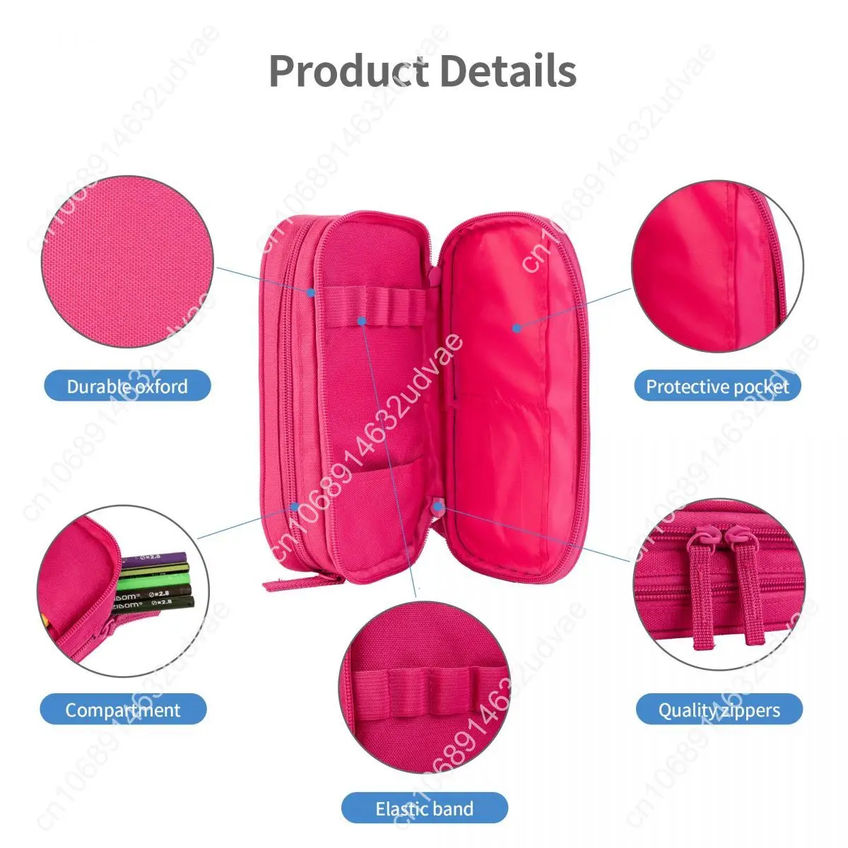 Kawaii Etui Huntrix Girlgroup K-Pop Groep Demon Hunters Etui Terug Naar School Etuis Laag Schoolbenodigdheden