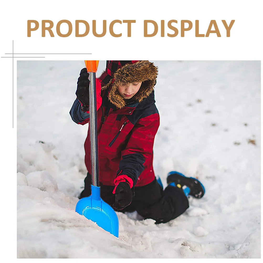 

3Pcs Kids Snow Shovel Winter Trowels Portable Durable Safe Outdoor Snow Sand Playthings Shovel Interesting Toy