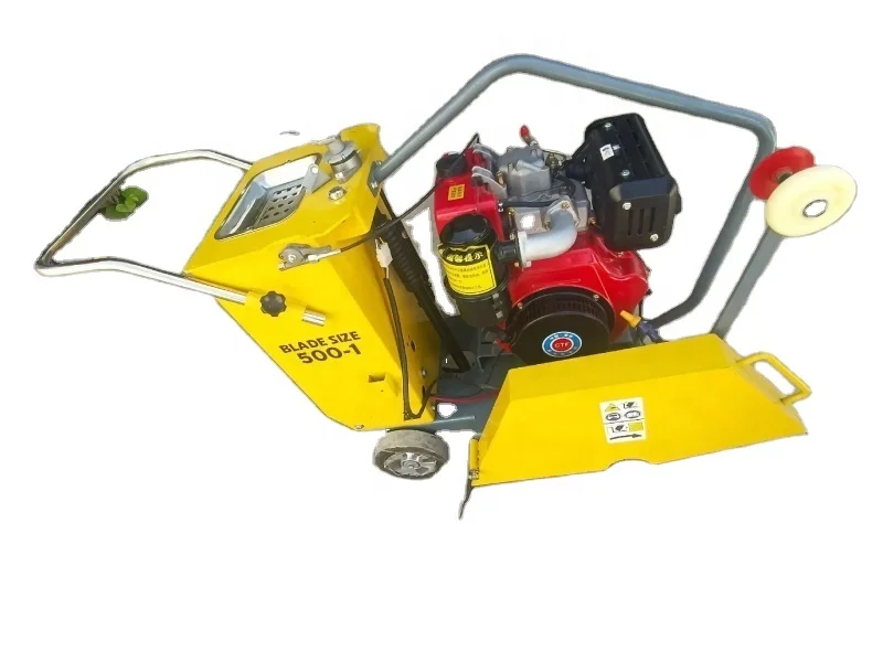 Road Cutter 16 Pulgadas Cortador De Hormigon Concrete Cutter SCT-2 Manual Push Cutting Depth 180mm