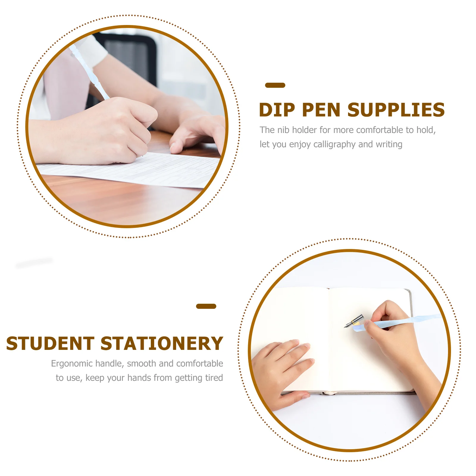 

Держатель перо из смолы, перьевая ручка для английской каллиграфии, эргономичная ручка перо, удобные принадлежности для письма и рукоделия