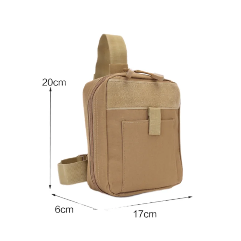 Oberschenkeltasche für Erste-Hilfe-Ausrüstung, Molle-Beintasche für Arbeitsplatz, Outdoor, Camping, Wandern, EDC-Werkzeugtasche – Detail 1