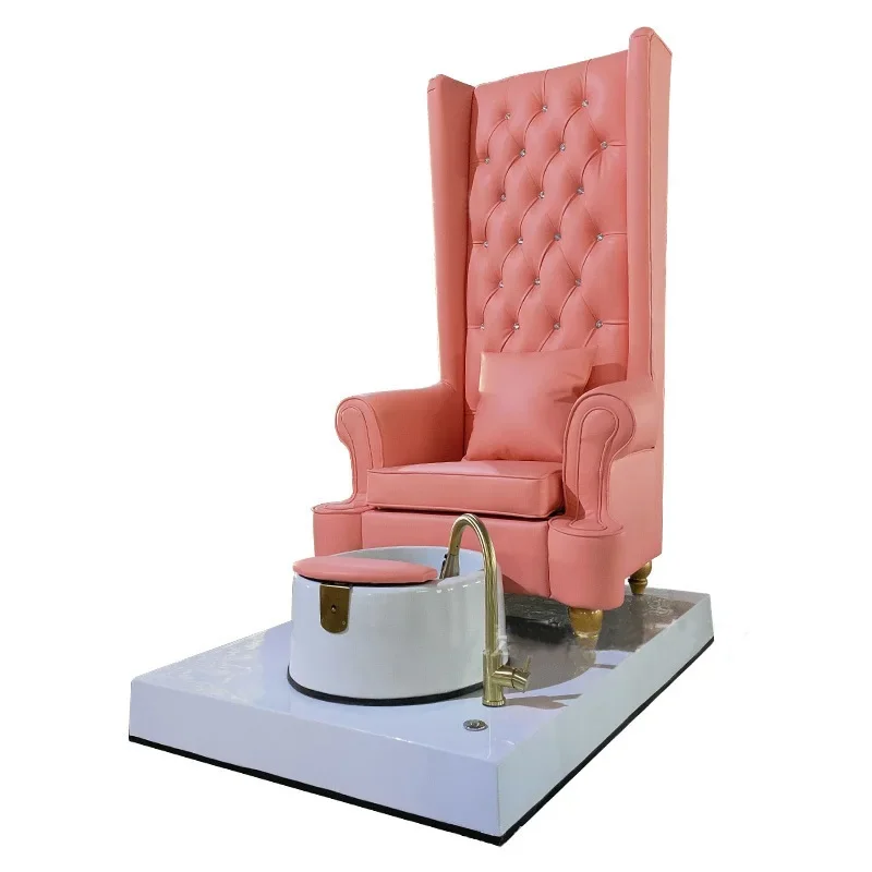 High-end Manicure Massage Sofa Chair High Back Luxury Throne Massage Chair Single Bath Sofa Seat