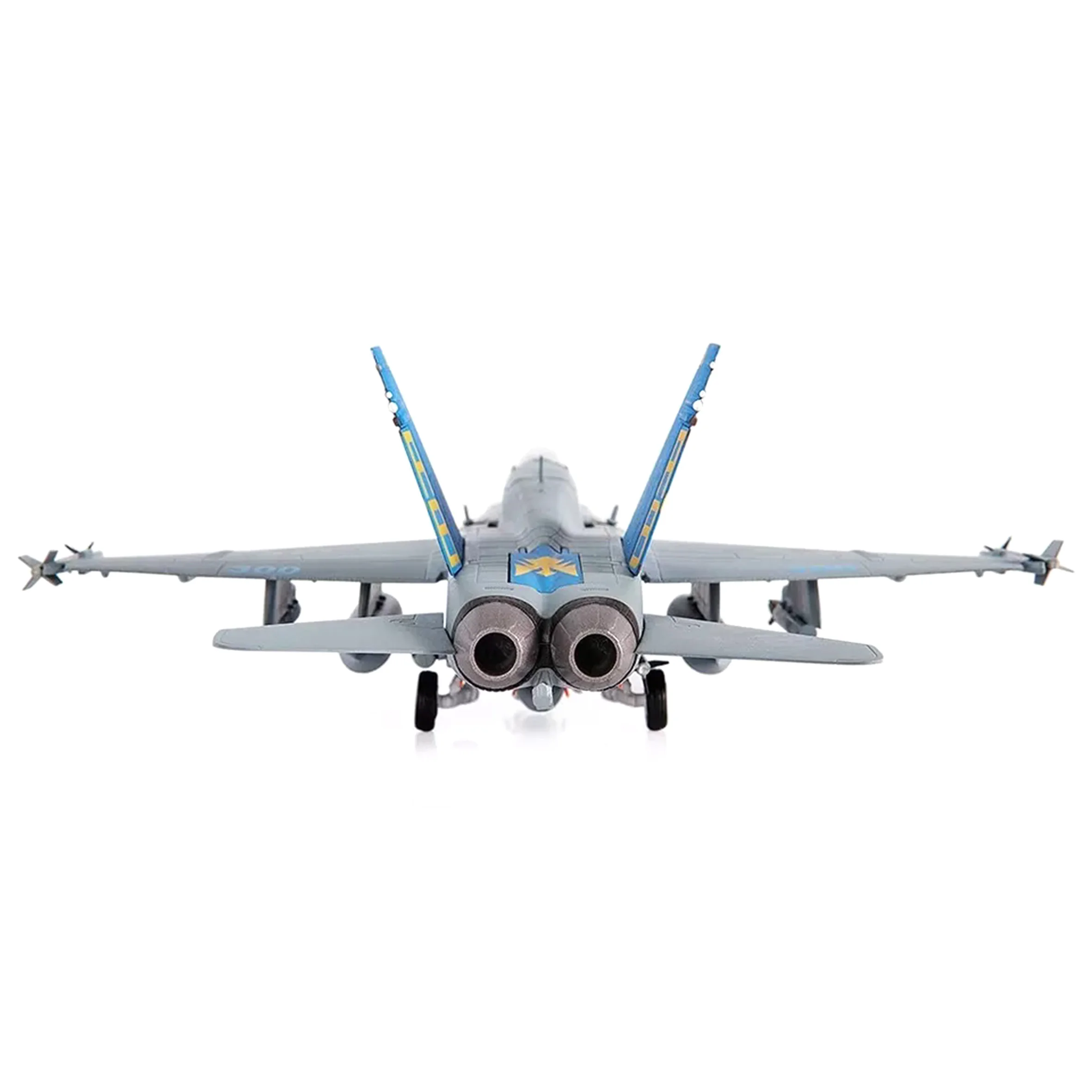 JCW-72-F18-014 1/72 US F/A-18C F18 fighter model VFA-82   AB300  USS Enterprise 2004 Alloy Collection Model