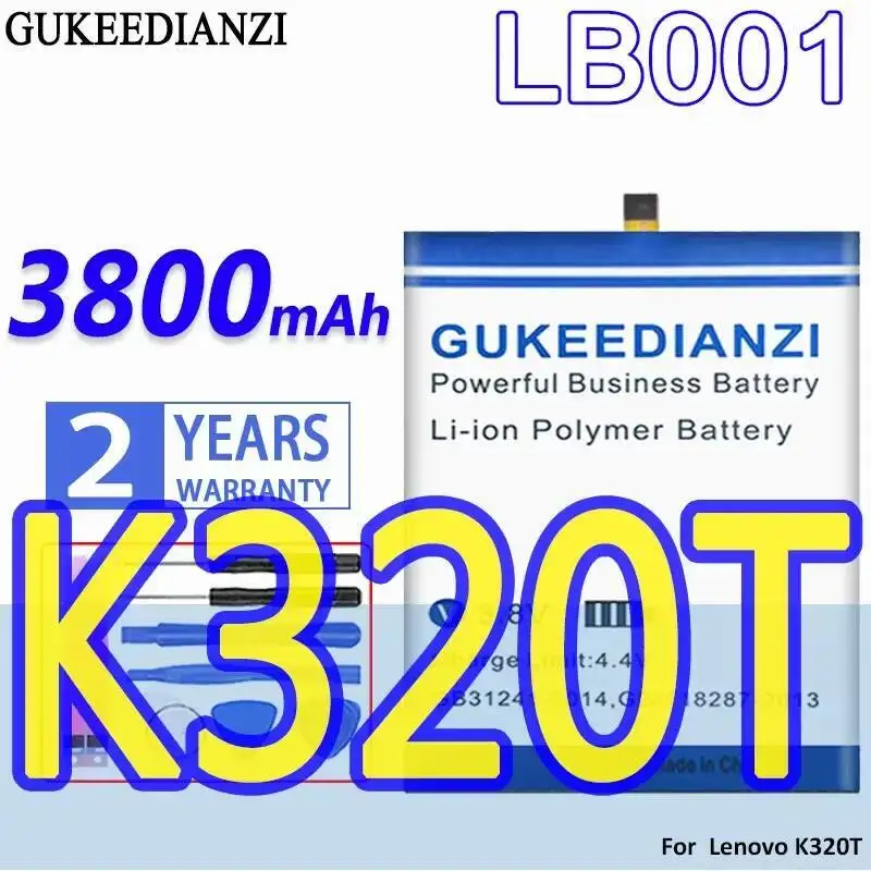 

Прочный аккумулятор мобильного телефона емкостью 3800 мАч для Lenovo K320T LB001