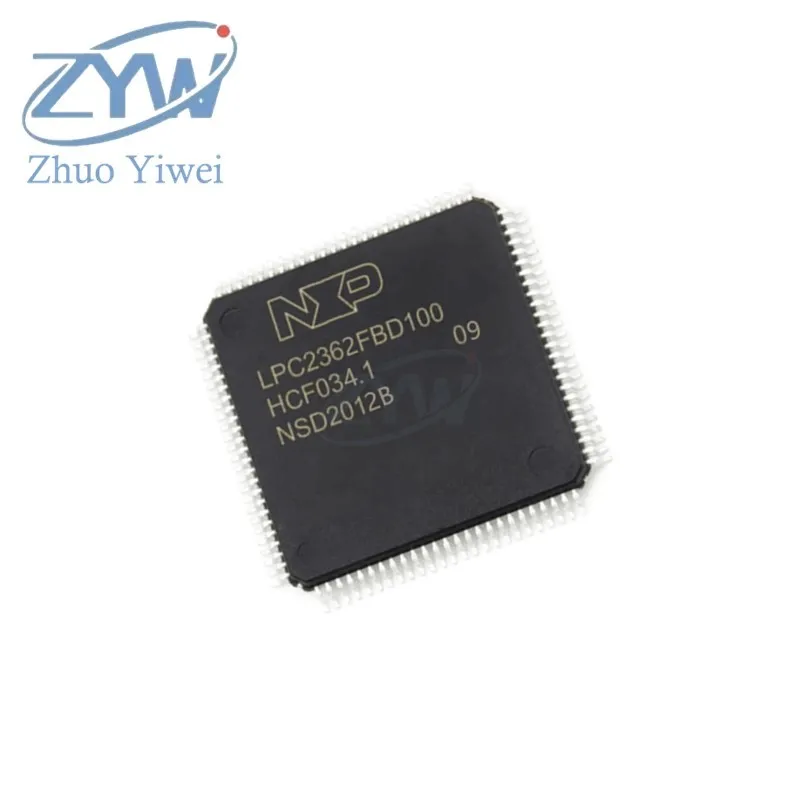 LPC2362FBD100,551 LQFP-100 LPC2362 LPC2362FBD ARM7 72MHz 128KB 16/32 bit microcontroller patch New original