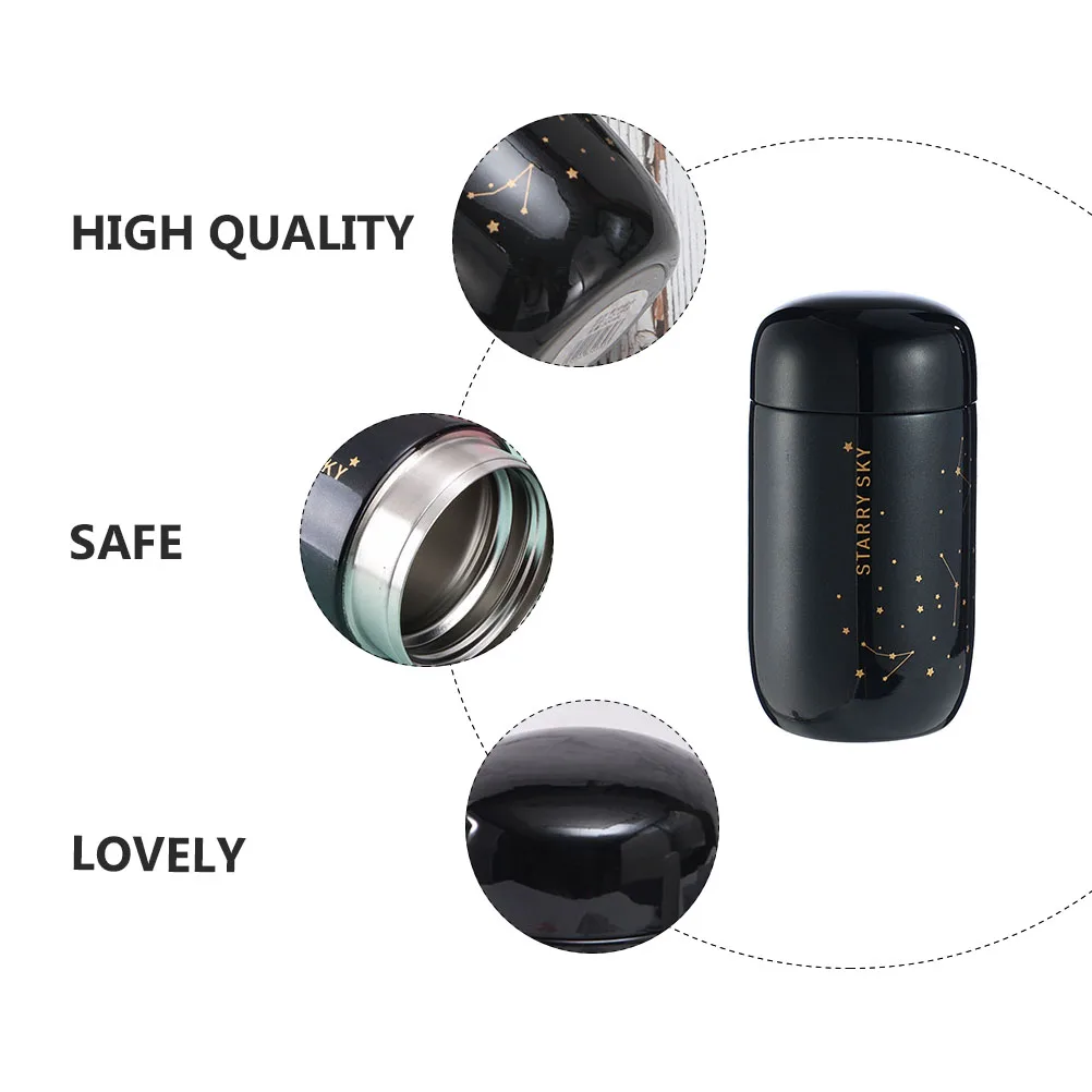 

Stainless Steel Insulated Portable Vacuum Cup Thermal Insulated Mug Leak Proof Sealed Water Bottle Mini Travel Mug For Students