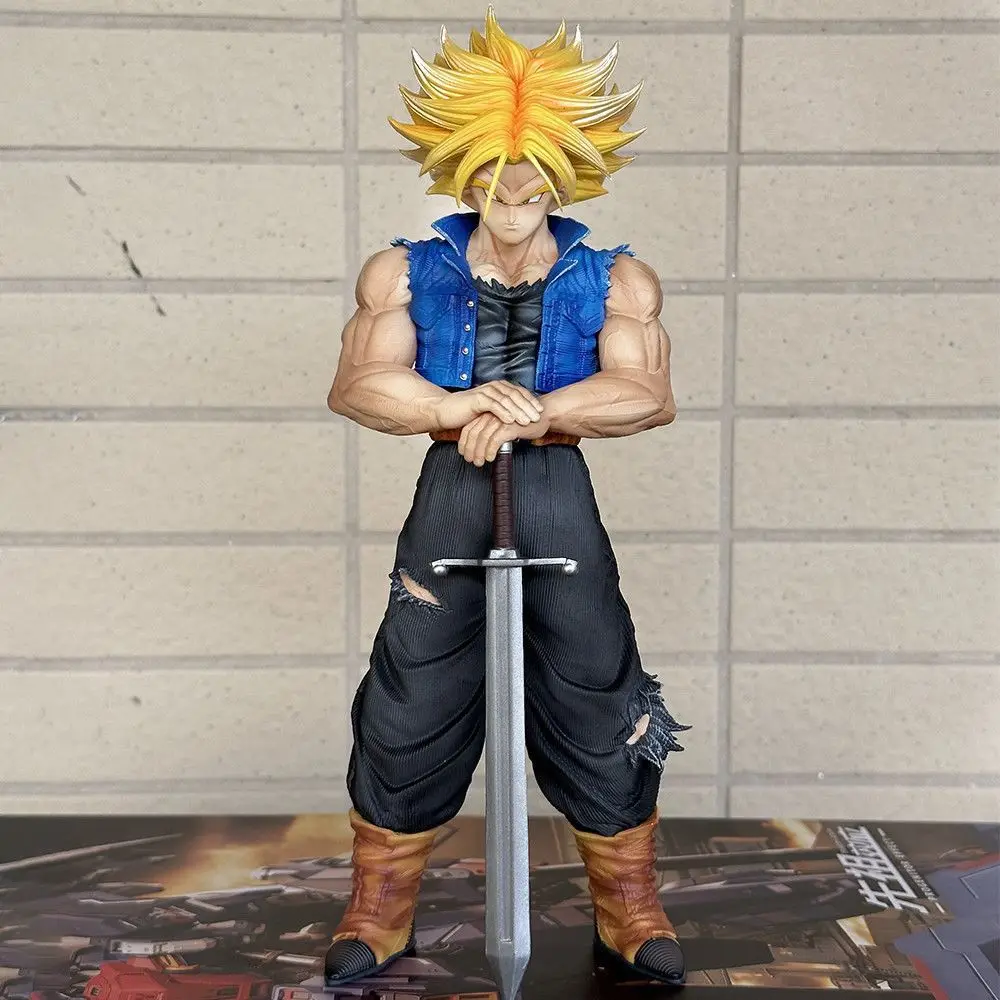 VF Studio Dragon BallZ Tercera forma 2% Trunks SSj3 goku Trunks 9,84 pulgadas/25 cm Puede mover PVC Rubio Figura favorita juguetes calientes Regalos
