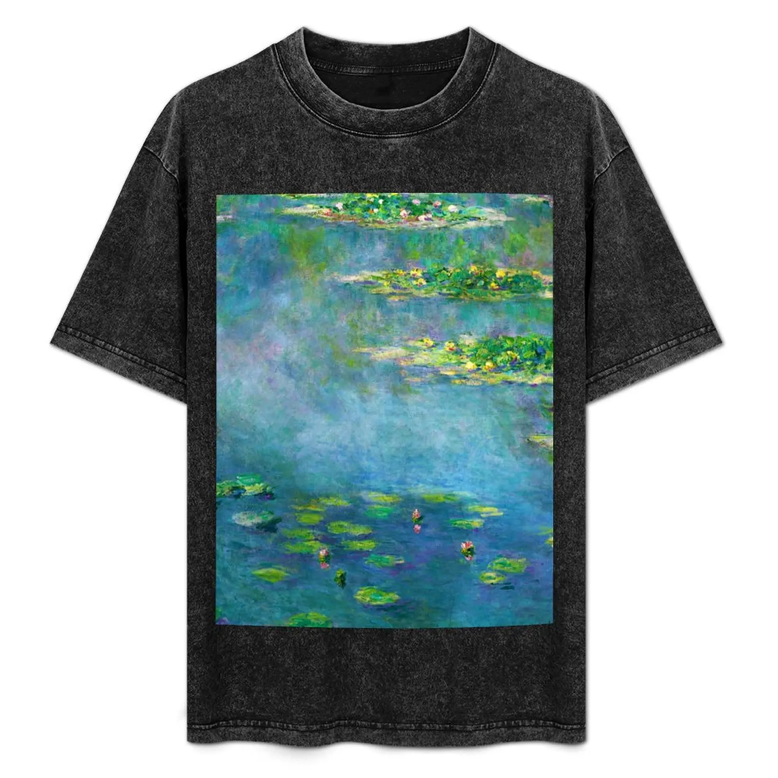 

Claude Monet Water lilies (14) T-Shirt for a boy sublime vintage mens big and tall t shirts
