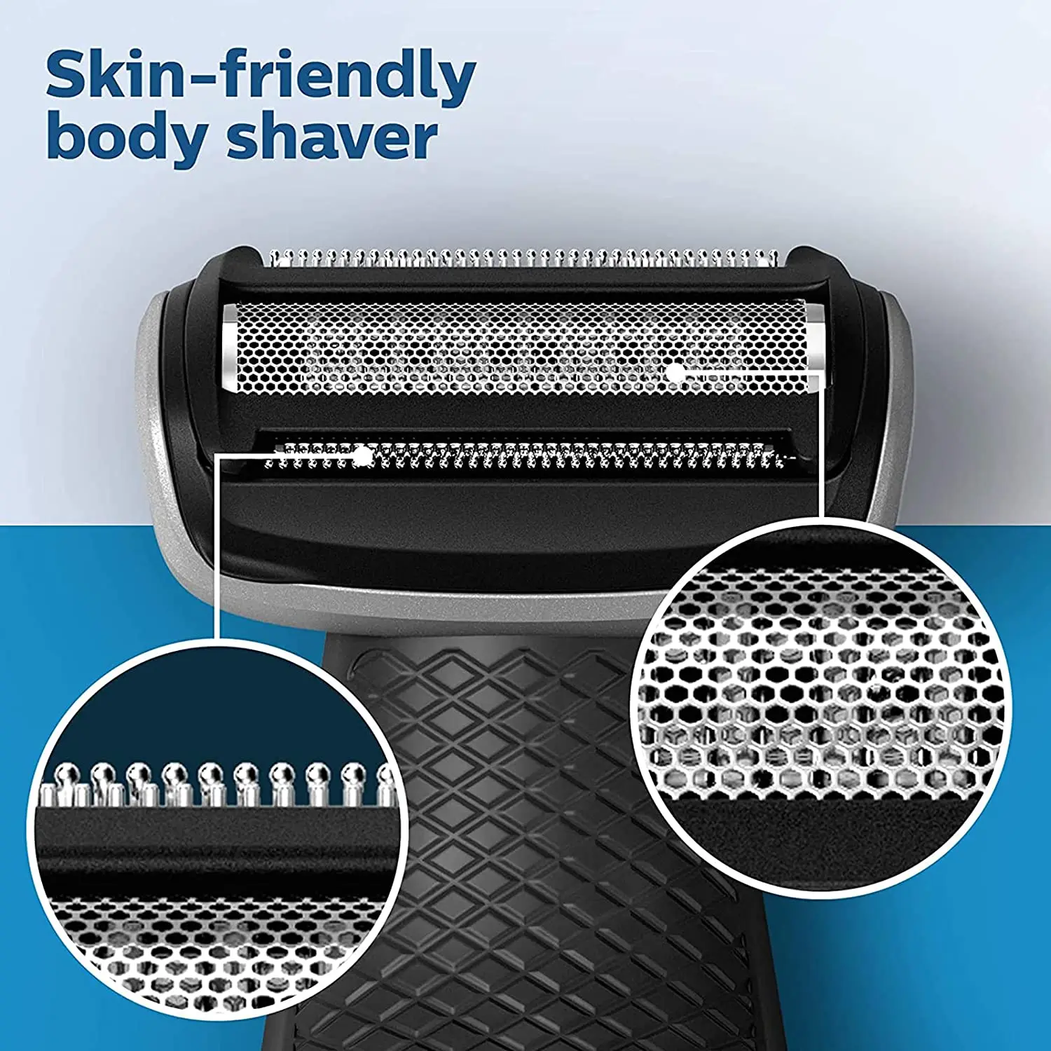 BG2000 Replacement Trimmer/Shaver Foil Head for Philips Norelco Bodygroom BG7040 BG7030 BG5025 BG2039